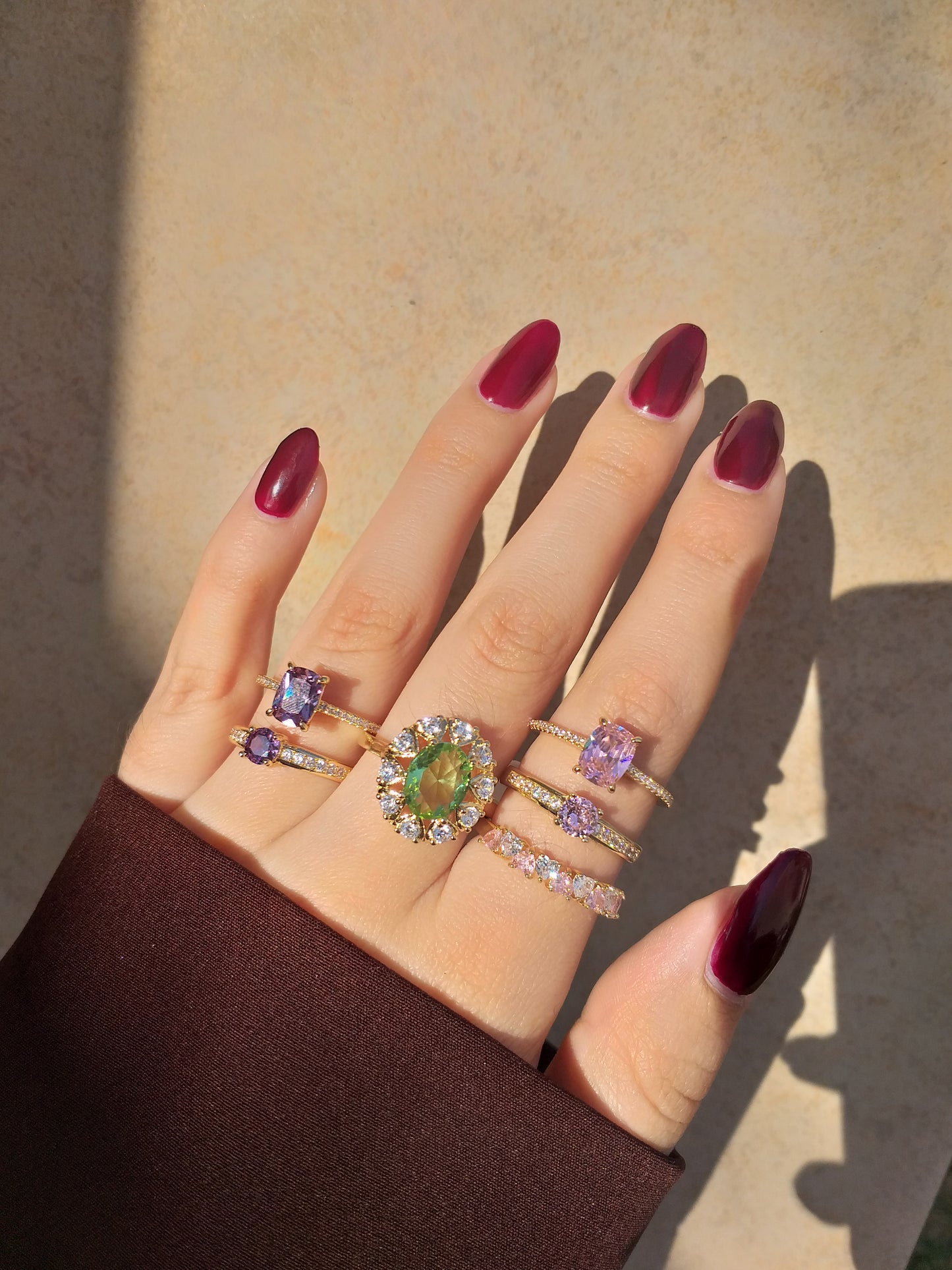 Anillo Chroma Morado