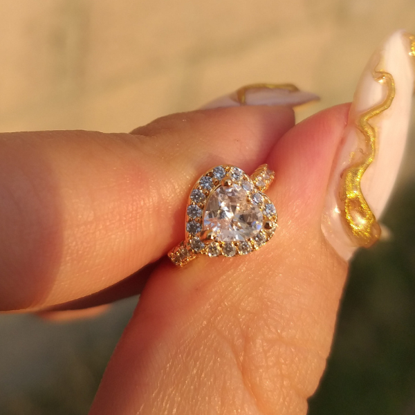 Ear cuff corazón