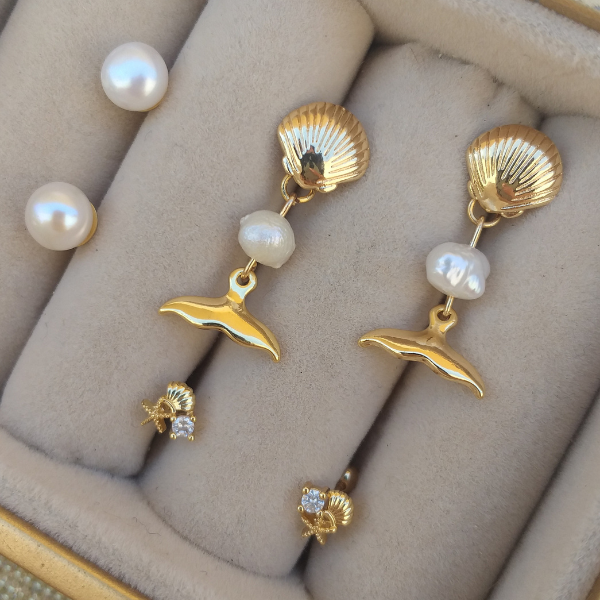 Aretes sirena
