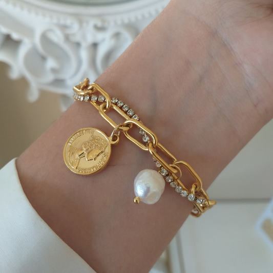 Pulsera moneda