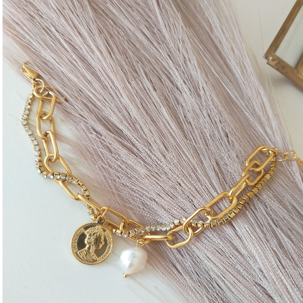 Pulsera moneda