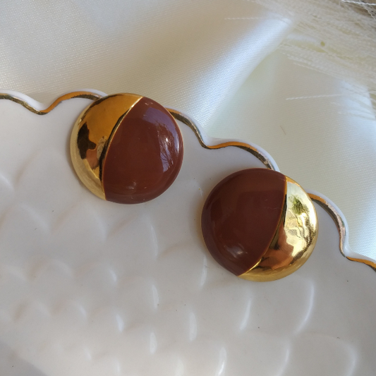 Aretes Button