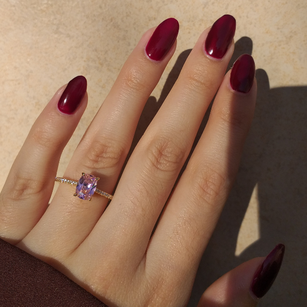 Anillo Chorma rosa baby