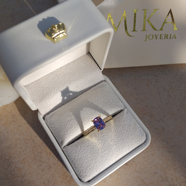 Anillo Chroma Morado